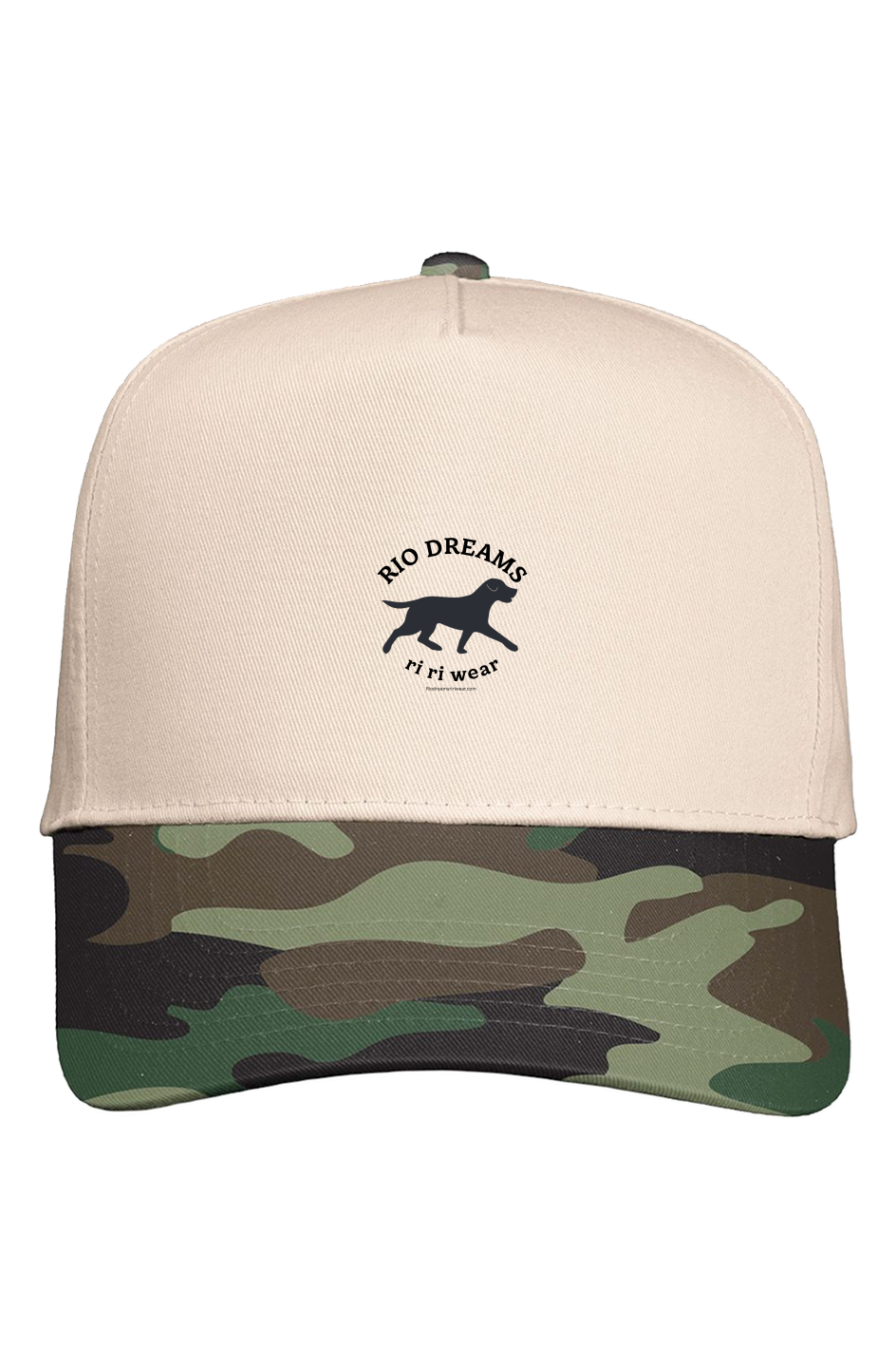 Ri Ri Natural Camo Two Tone Cap